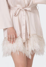 Peignoir Plus Swan