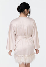Peignoir Plus Swan