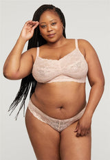 Bralette en dentelle taille bonnet