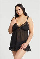 Babydoll Plus avec culotte Dahlia