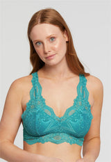 Bralette Belle Époque en dentelle avec dos en T