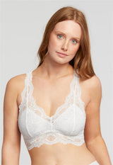 Bralette Belle Époque en dentelle avec dos en T