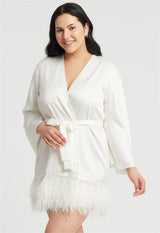 Peignoir Plus Swan