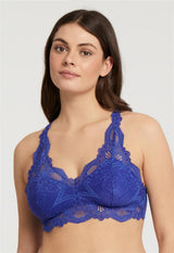 Bralette Belle Époque en dentelle avec dos en T