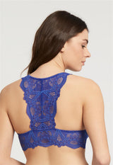 Bralette Belle Époque en dentelle avec dos en T