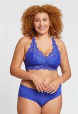 Bralette Belle Époque en dentelle avec dos en T