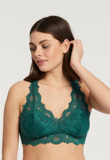 Bralette Belle Époque en dentelle avec dos en T