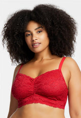Bralette en dentelle taille bonnet