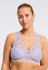 Bralette Belle Époque en dentelle avec dos en T
