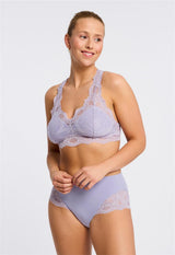 Bralette Belle Époque en dentelle avec dos en T