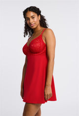 Lacy Full Cup Muse Babydoll Set