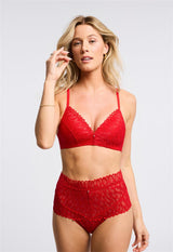 Soutien-gorge sans armatures en dentelle Lacy