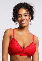 Soutien-gorge sans armatures en dentelle Lacy