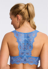 Bralette Belle Époque en dentelle avec dos en T