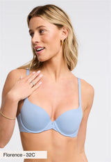 Soutien-gorge t-shirt Demi-bonnets Pure