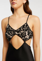 Chemise de nuit longue Vénus
