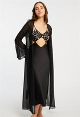 Chemise de nuit longue Vénus