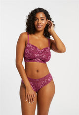 Bralette en dentelle taille bonnet
