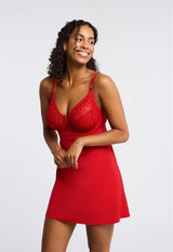 Lacy Full Cup Muse Babydoll Set