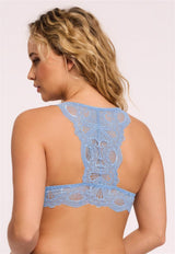 Bralette Belle Époque en dentelle avec dos en T