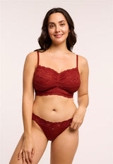 Bralette en dentelle taille bonnet