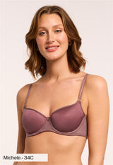 Soutien-gorge balconette Woodrose Spacer