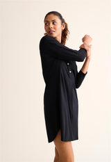 Chemise de nuit à manches 3/4 Dolman