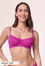 Soutien-gorge demi en dentelle Flirt