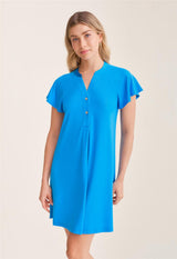 Fluttered Sleeve Nightshirt