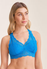 Bralette Belle Époque en dentelle avec dos en T
