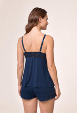 Ensemble short et camisole avec soutien de la poitrine