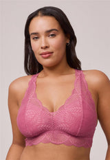 Brassière Belle Époque en dentelle avec dos en T