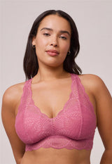 Brassière Belle Époque en dentelle avec dos en T