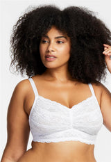 Bralette en dentelle taille bonnet