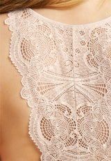 Bralette Belle Époque en dentelle avec dos en T