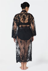 Robe de chambre longue Plus Darling