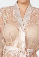 Robe de chambre longue Plus Darling