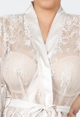 Robe de chambre longue Plus Darling