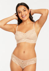 Bralette en dentelle taille bonnet