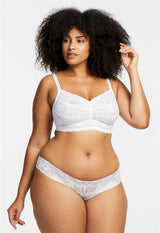 Bralette en dentelle taille bonnet
