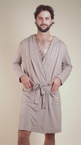 Made for you Boyfriend Hooded Robe