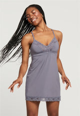Bust Support Chemise With Cup Insert