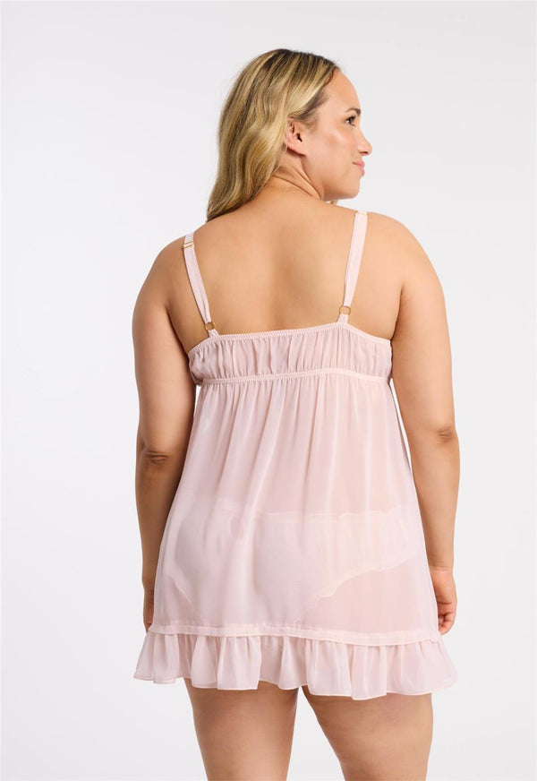 Dahlia Plus Babydoll with Panty