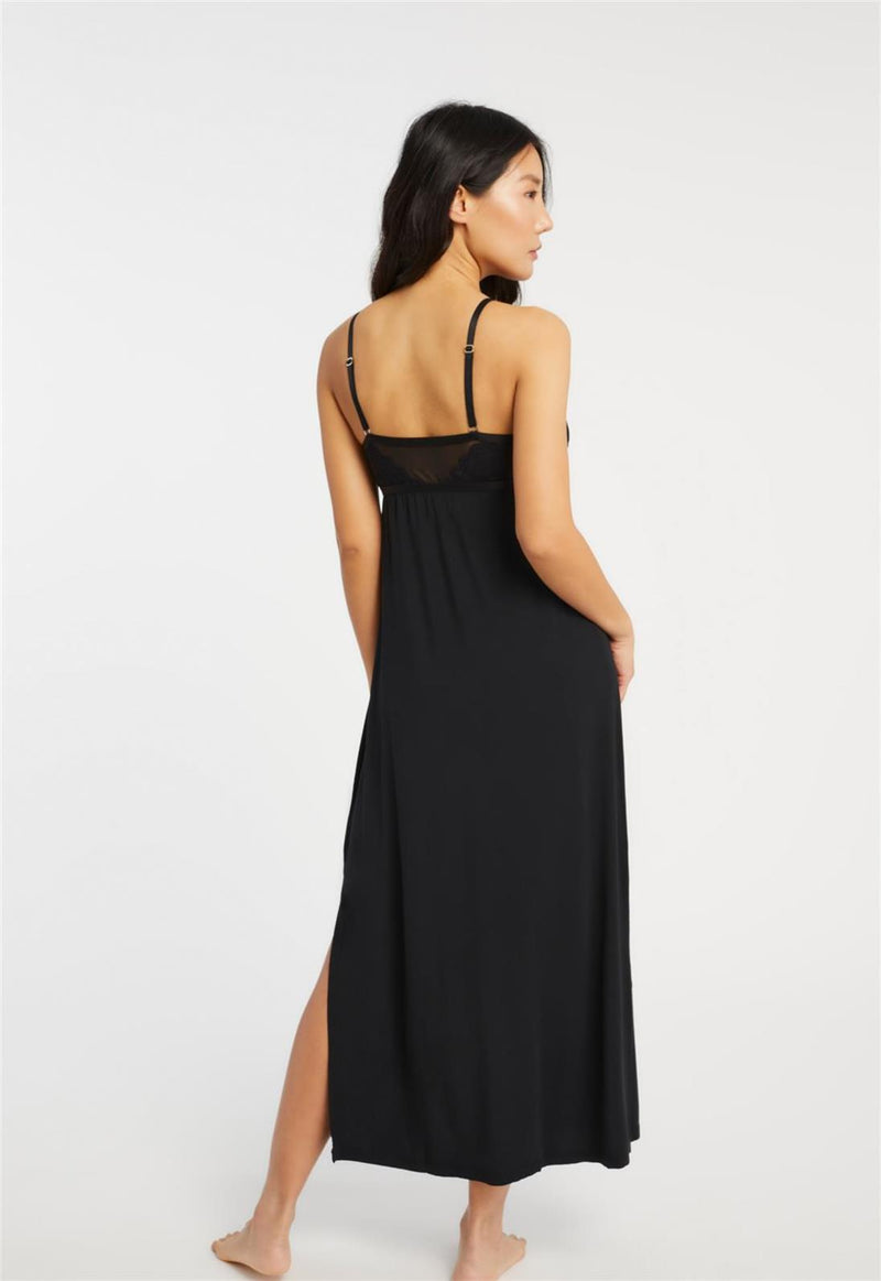 Parisian Nights High Neck Long Gown