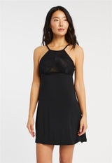 Parisian Nights High Neck Chemise