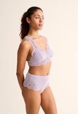 Bralette Belle Époque en dentelle avec dos en T