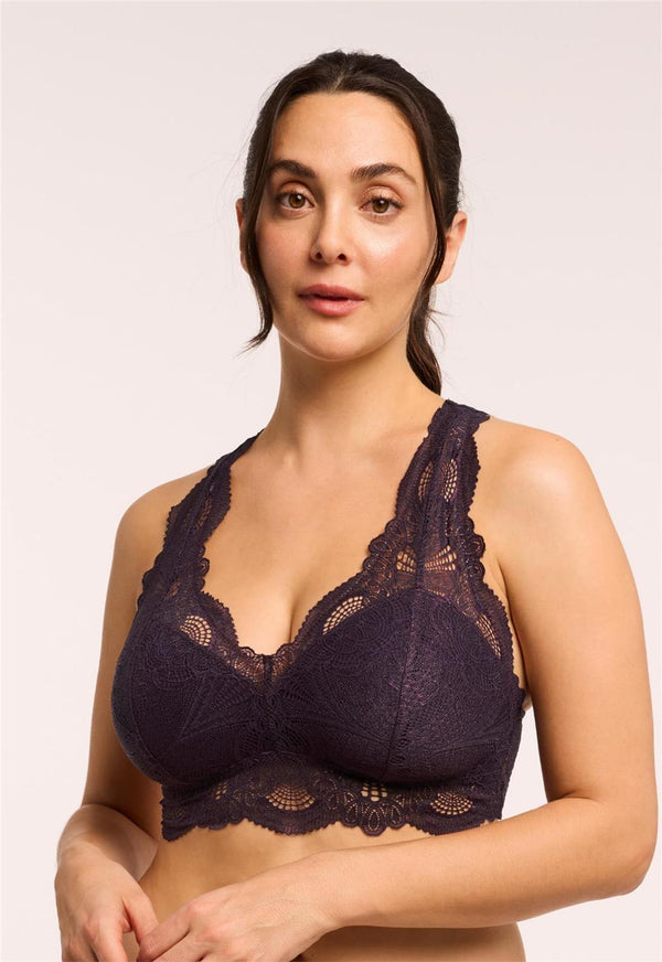 Lace T-Back Full Bralette