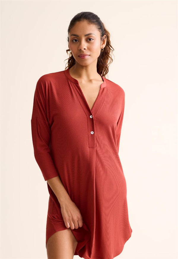 Dolman 3/4 Sleeve Nightshirt