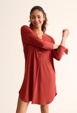 Dolman 3/4 Sleeve Nightshirt