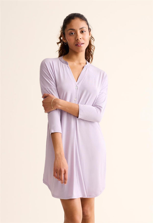 Chemise de nuit à manches 3/4 Dolman